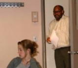 Ian, April and May 2001. CES English School in Manhattan New York. Go to the Cambridge class of Ian, including Noriko and a lot of Swiss