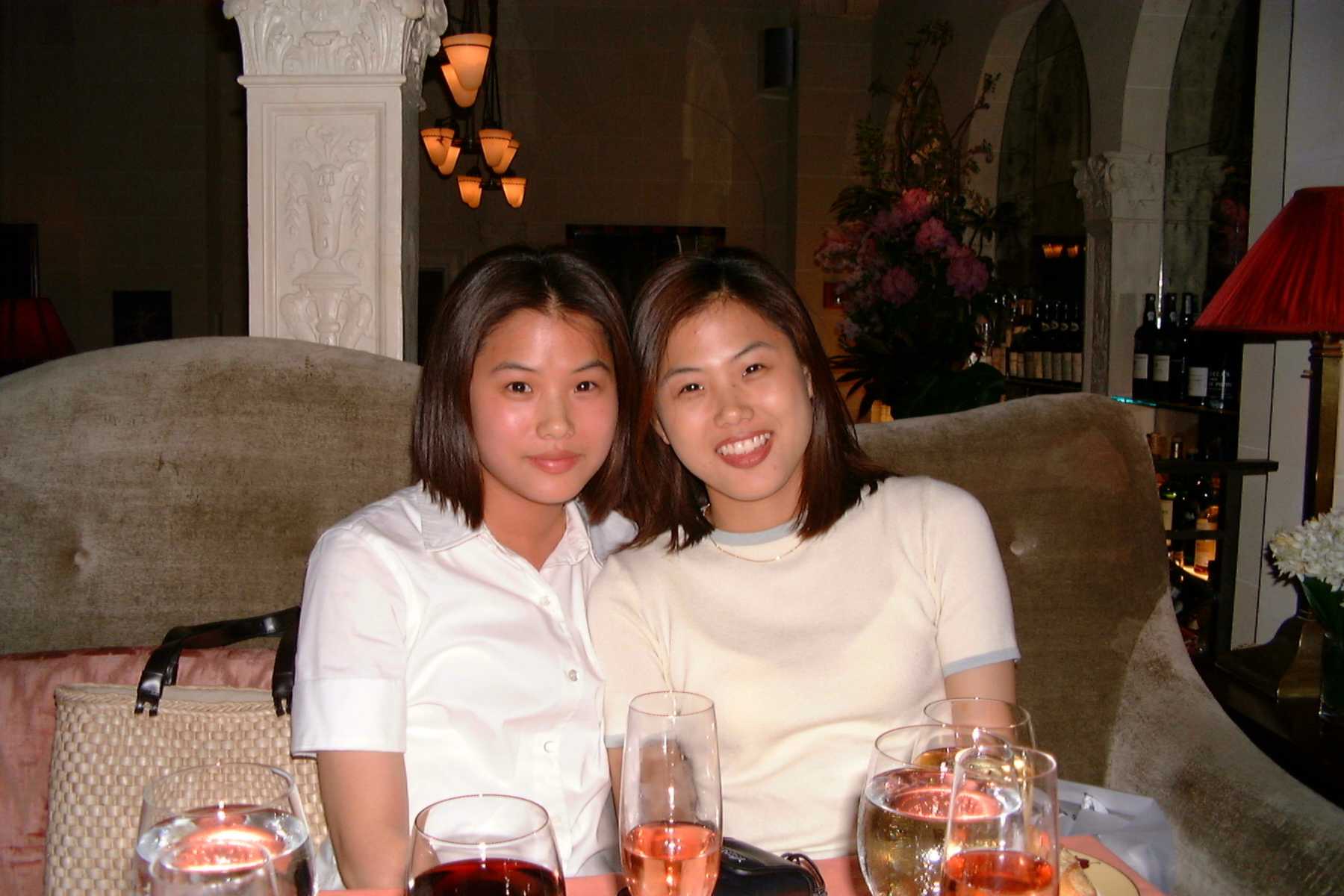 Two Korean Beauties: Hyewon and Hyowon